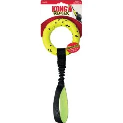 KONG Reflex Tug Dog Toy, Yellow, Medium -Pet Toys Shop 797606 PT2. AC SS1800 V1678199263