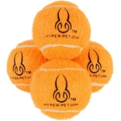 Hyper Pet 4 Pack Of Balls For Dogs, Orange -Pet Toys Shop 80079 PT2. AC SS1800 V1488503768