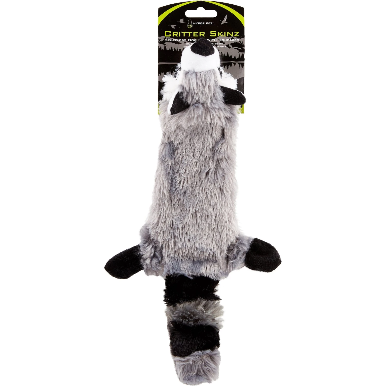 Hyper Pet Raccoon Critter Skinz Dog Toy 1 Hyper Pet Raccoon Critter Skinz Dog Toy