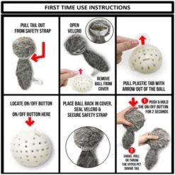 Hyper Pet Doggie Tail Interactive Dog Toy -Pet Toys Shop 80151 PT7. AC SS1800 V1639090588