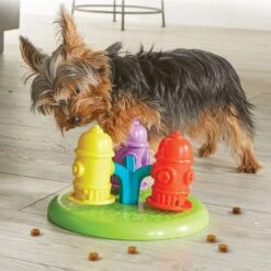 Brightkins Spinning Hydrants Treat Puzzle Dog Toy -Pet Toys Shop 805406 PT3. AC SS1800 V1682450426