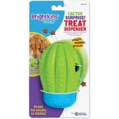 Brightkins Cactus Surprise! Treat Dispensing Dog Toy -Pet Toys Shop 805422 PT5. AC SS1800 V1682450398