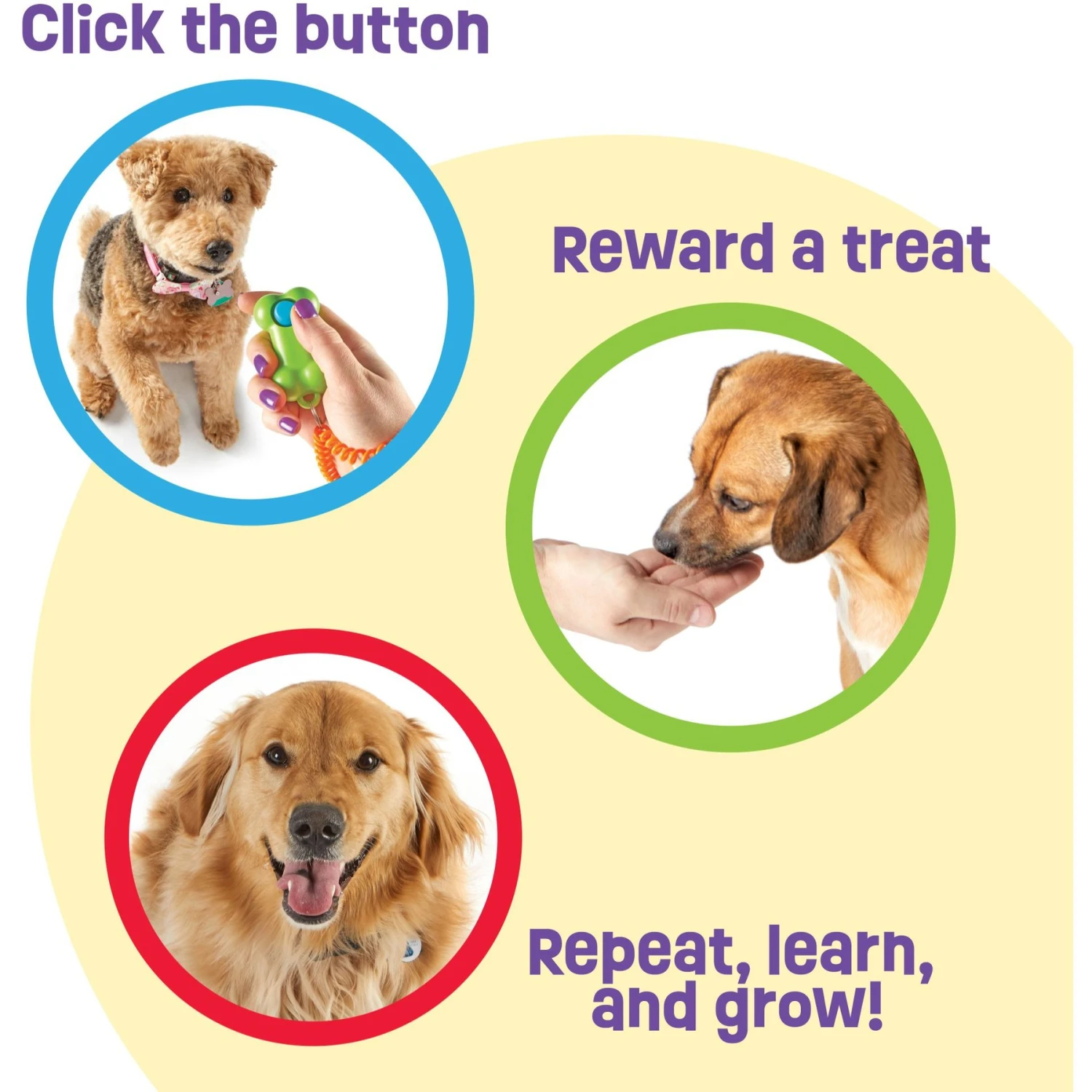 Brightkins Smarty Pooch Bone Dog Training Clicker 3 Brightkins Smarty Pooch Bone Dog Training Clicker - Image 3