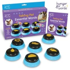 Hunger For Words Talking Pet Essential Words Dog Toy