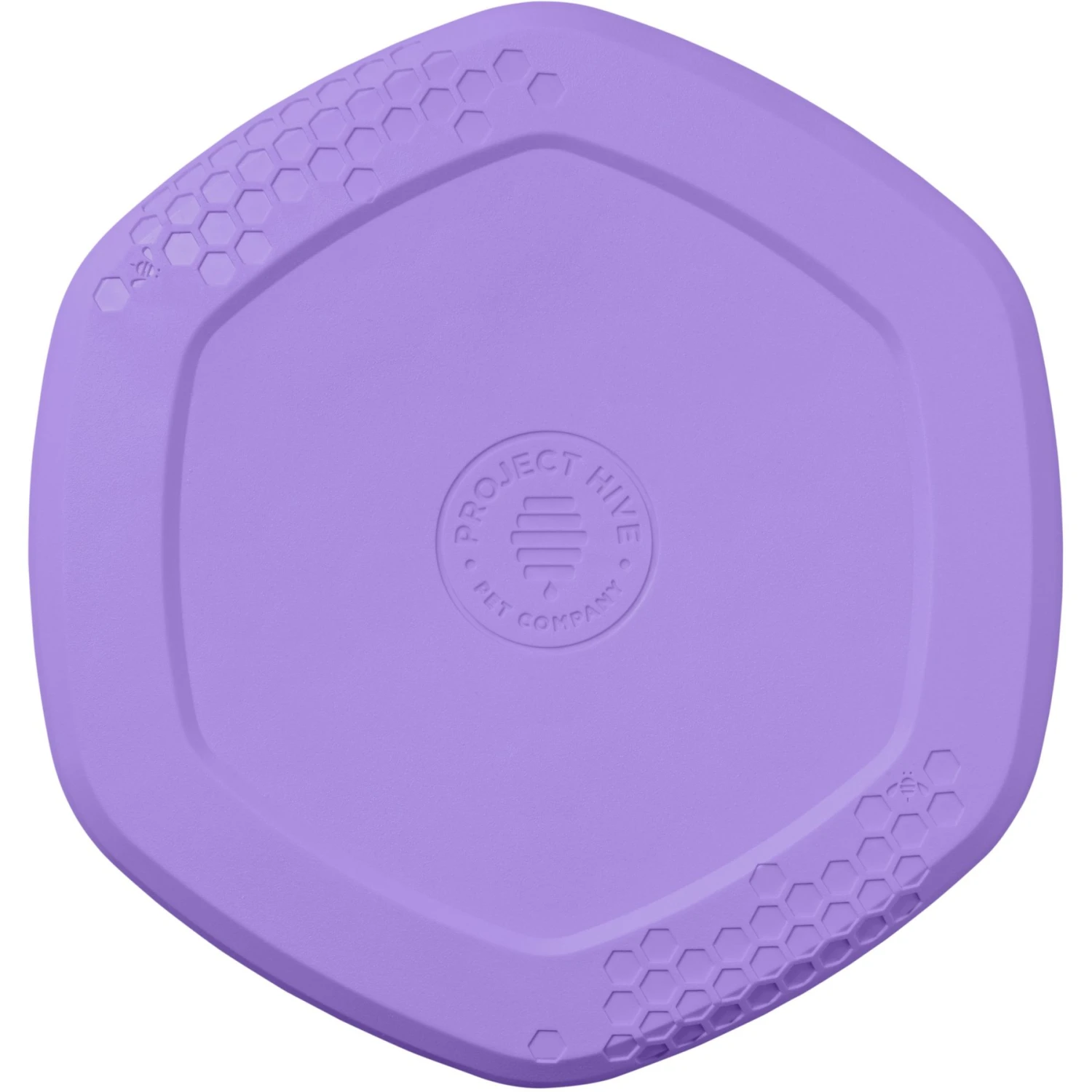 Project Hive Pet Company Hive Calming Lavender Scented Disc & Lick Mat Dog Toy, Purple 1 Project Hive Pet Company Hive Calming Lavender Scented Disc & Lick Mat Dog Toy, Purple