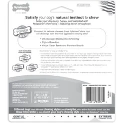Nylabone Power Chew Variety Triple Pack Chicken, Bacon & Peanut Butter -Pet Toys Shop 80696 PT6. AC SS1800 V1689706200