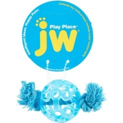 JW Pet Play Place Lattice Dog Ball, Color Varies