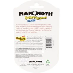 Mammoth Denim 3 Knot Rope Tug With Tennis Ball Dog Toy 11 Mammoth Denim 3 Knot Rope Tug With Tennis Ball Dog Toy -Pet Toys Shop 83207 PT6. AC SS1800 V1633021291