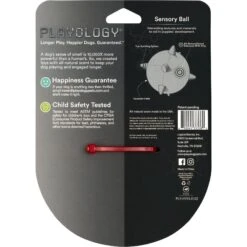 Playology Puppy Sensory Ball Beef Dog Toy -Pet Toys Shop 838934 PT6. AC SS1800 V1683744746