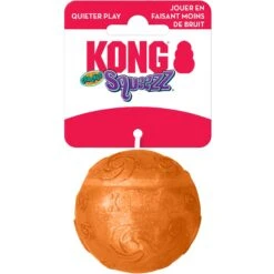 KONG Squeezz Crackle Ball For Dogs, Color Varies -Pet Toys Shop 84454 PT5. AC SS1800 V1603161098