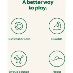 Earth Rated Rubber Fetch Chew Dog Toy -Pet Toys Shop 856150 PT4. AC SS1800 V1701983219