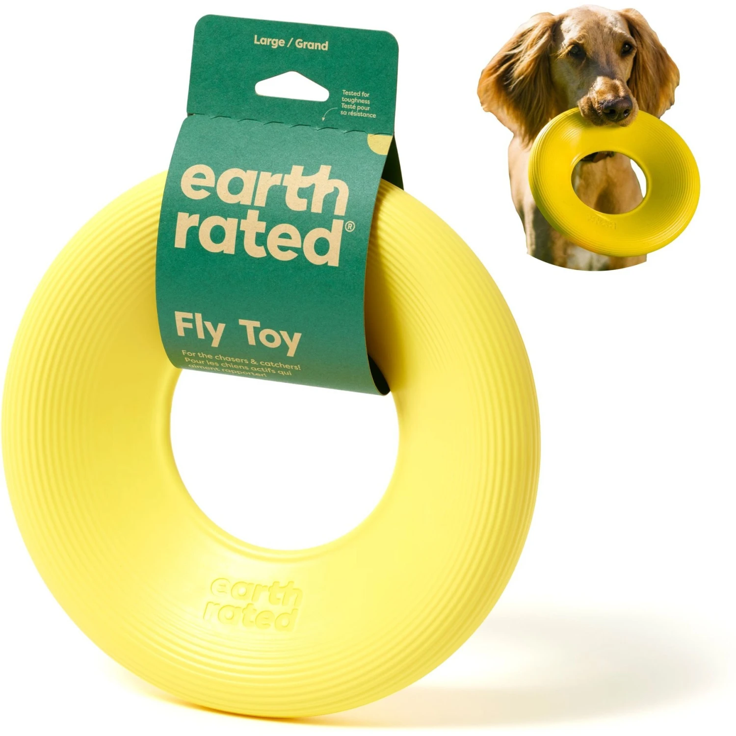 Earth Rated Flyer Dog Toy 1 Earth Rated Flyer Dog Toy