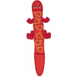 Outward Hound Fire Biterz Lizard Squeaky Dog Toy