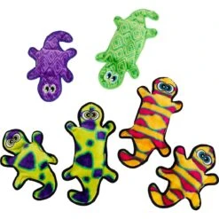 Outward Hound Invincibles Geckos Squeak Dog Toy -Pet Toys Shop 85910 PT5. AC SS1800 V1636496573