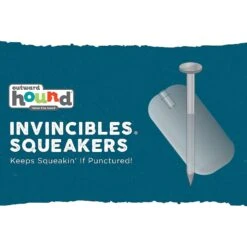 Outward Hound Invincibles Geckos Squeak Dog Toy -Pet Toys Shop 85910 PT6. AC SS1800 V1589922053