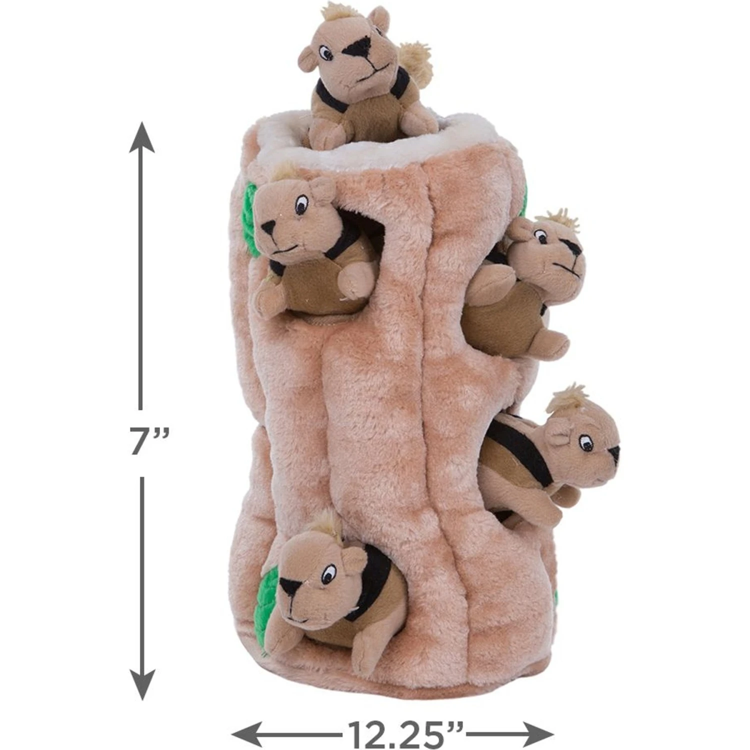 Outward Hound Hide A Squirrel Squeaky Puzzle Plush Dog Toy 5 Outward Hound Hide A Squirrel Squeaky Puzzle Plush Dog Toy - Image 5