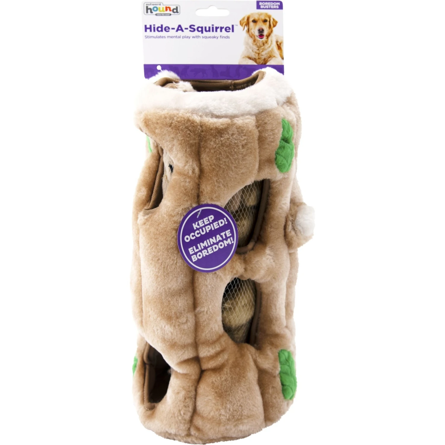 Outward Hound Hide A Squirrel Squeaky Puzzle Plush Dog Toy 9 Outward Hound Hide A Squirrel Squeaky Puzzle Plush Dog Toy - Image 9