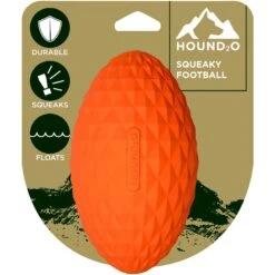 Hound2O Squeaky Football Dog Toy
