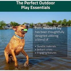 Hound2O Squeaky Fetch Ball Dog Toy -Pet Toys Shop 863662 PT3. AC SS1800 V1687283977