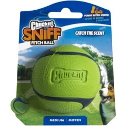 Chuckit! Sniff Fetch Ball Dog Toy, Medium
