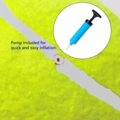 Pet Fit For Life Giant Tennis Ball Dog Toy, Yellow -Pet Toys Shop 872422 PT3. AC SS1800 V1686245832