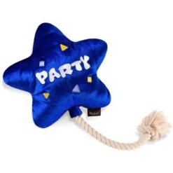 P.L.A.Y. Pet Lifestyle And You Party Time Collection Bestdayever Balloon Plush Squeaky Dog Toy