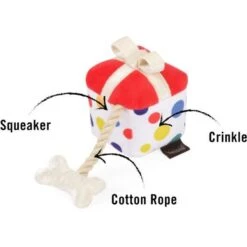 P.L.A.Y. Pet Lifestyle And You Party Time Mini Party Present Plush Squeaky Dog Toy, X-Small 7 P.L.A.Y. Pet Lifestyle And You Party Time Mini Party Present Plush Squeaky Dog Toy, X-Small -Pet Toys Shop 896350 PT2. AC SS1800 V1689795554