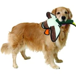 Tuffy's Barnyard Duck Squeaky Plush Dog Toy -Pet Toys Shop 90117 PT2. AC SS1800 V1589560638