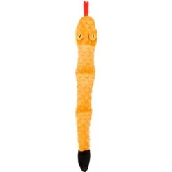 Ethical Pet Skinneeez Extreme Triple Squeaker Snake Stuffing-Free Squeaky Plush Dog Toy