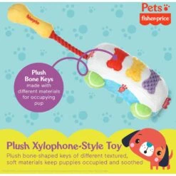 FISHER PRICE Sound-Bites Plush Dog Toy, Multicolor -Pet Toys Shop 908022 PT3. AC SS1800 V1699022104