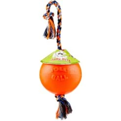 Jolly Pets Romp-n-Roll Dog Toy, Orange -Pet Toys Shop 91091 PT8. AC SS1800 V1545176727