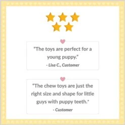 Snuggle Puppy Rings With Rope Puppy Chew Toy, Small -Pet Toys Shop 913110 PT4. AC SS1800 V1689709315