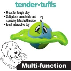 Snuggle Puppy Tender-Tuffs Ollie Orbit Two In One Squeaky Dog Plush Toy, Green, Medium 8 Snuggle Puppy Tender-Tuffs Ollie Orbit Two In One Squeaky Dog Plush Toy, Green, Medium -Pet Toys Shop 913206 PT2. AC SS1800 V1689703652