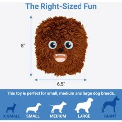 STAR WARS CHEWBACCA Round Plush Squeaky Dog Toy + 2 Items 11 STAR WARS CHEWBACCA Round Plush Squeaky Dog Toy + 2 Items -Pet Toys Shop 929502 PT2. AC SS1800 V1690899331