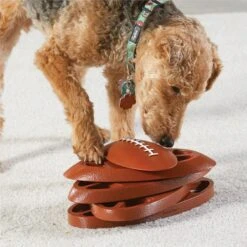 Brightkins Touchdown Time! Treat Puzzle Dog Toy -Pet Toys Shop 930118 PT4. AC SS1800 V1698766049