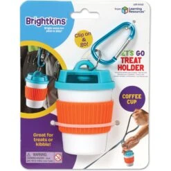Brightkins Let's Go Treat Holder Coffee Cup Dog Toy -Pet Toys Shop 930166 PT5. AC SS1800 V1698765996