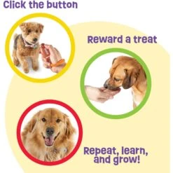 Brightkins Smarty Pooch! Training Clicker Football Dog Toy -Pet Toys Shop 930198 PT2. AC SS1800 V1698766048