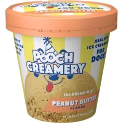 Goody Box Birthday Dog Toys & Treats & Pooch Creamery Peanut Butter Flavor Ice Cream Mix Dog Treat, 5.25-oz Cup -Pet Toys Shop 933310 PT5. AC SS1800 V1692304950