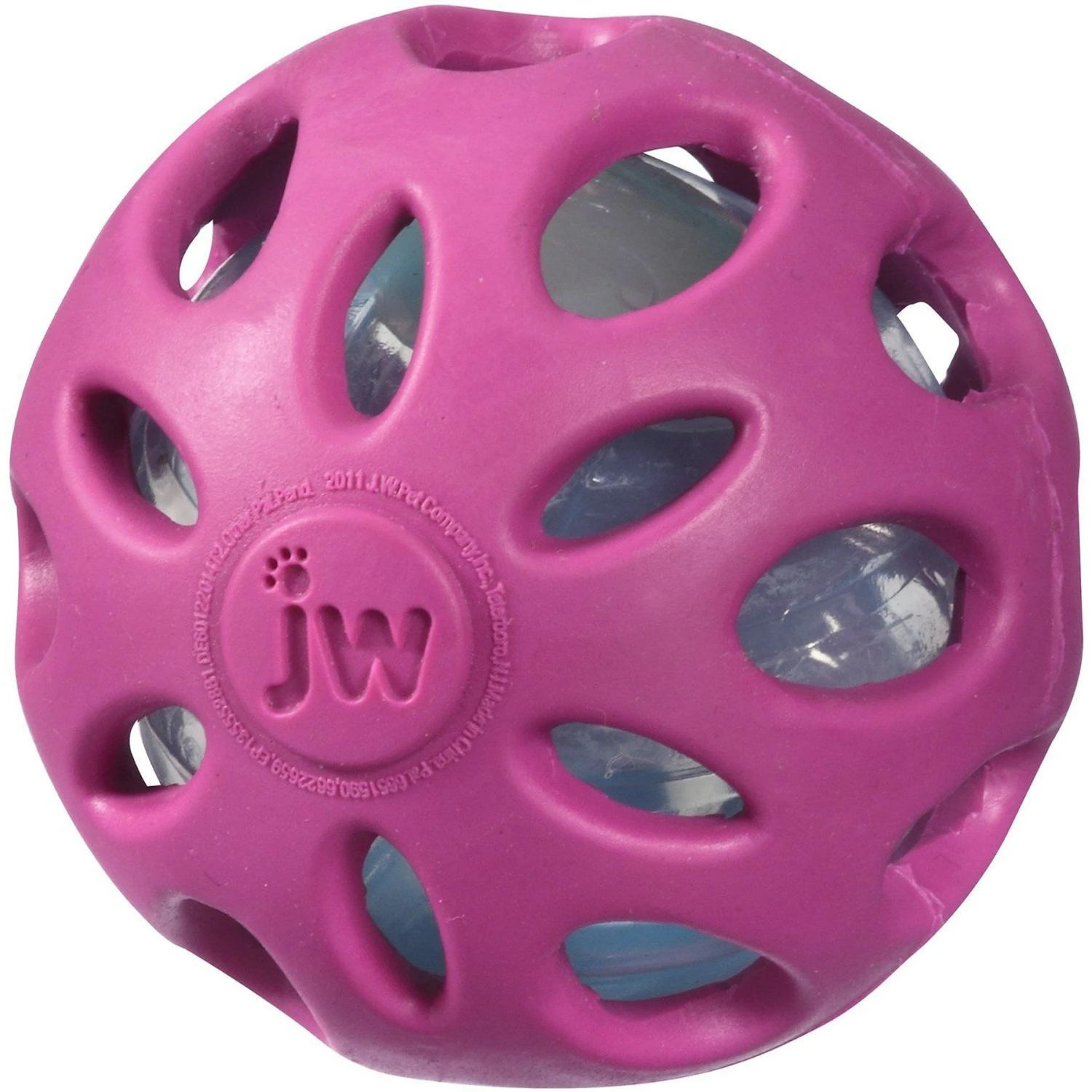As Seen On TV Wobble Wag Giggle Ball Dog Toy & JW Pet Crackle Heads Ball Dog Toy, Color Varies 7 As Seen On TV Wobble Wag Giggle Ball Dog Toy & JW Pet Crackle Heads Ball Dog Toy, Color Varies - Image 7