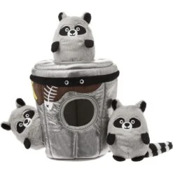 Frisco Volcano Hide & Seek Puzzle Plush Squeaky Dog Toy & Frisco Trash Can & Raccoons Hide & Seek Puzzle Plush Squeaky Dog Toy -Pet Toys Shop 962054 PT5. AC SS1800 V1694783953