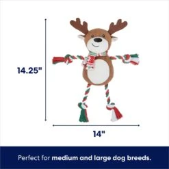 Frisco Holiday Reindeer Plush With Rope Squeaky Dog Toy & Frisco Holiday Lights Plush With Rope Squeaky Dog Toy 10 Frisco Holiday Reindeer Plush With Rope Squeaky Dog Toy & Frisco Holiday Lights Plush With Rope Squeaky Dog Toy -Pet Toys Shop 986134 PT2. AC SS1800 V1698346274